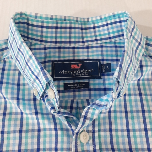 Vineyard Vines Long Sleeve Check Whale Shirt - Picture 6 of 6